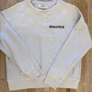Soulcycle crew neck sweatshirt